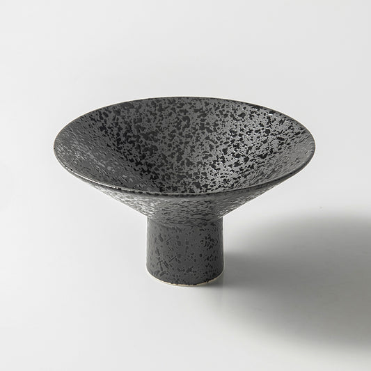 BLACK EARTH ELEVATED BOWL